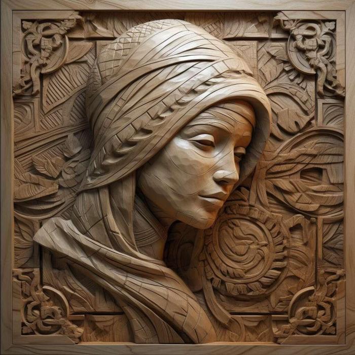 نموذج ثلاثي الأبعاد لآلة CNC 3D Art 